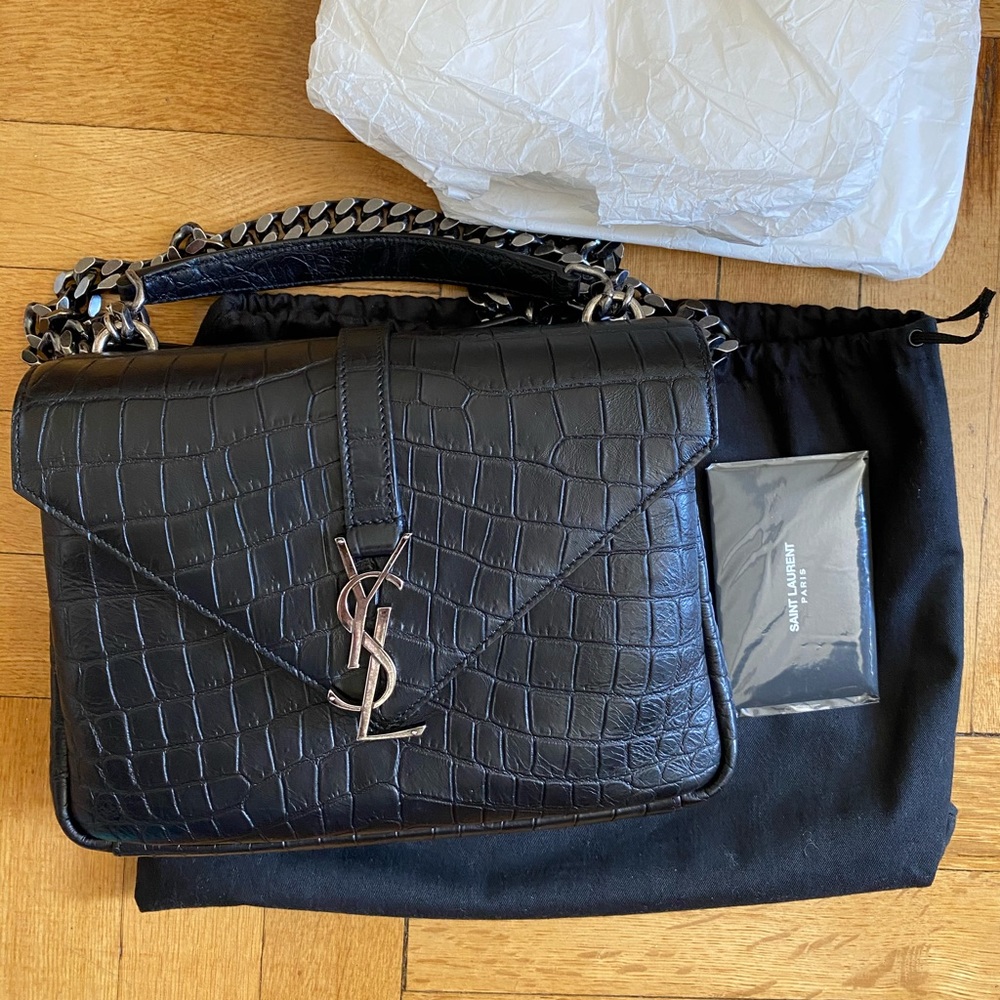 Authentic Saint Laurent Top Handle COLLÈGE Bag